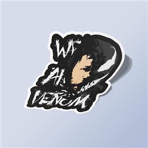 استیکر We are Venom- Tom Hardy