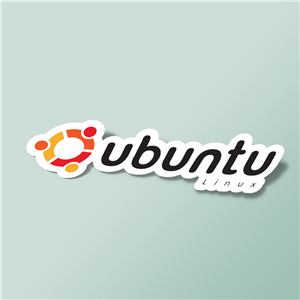 استیکر Ubuntu Linux 