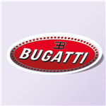 استیکر Bugatti-logo