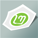 استیکر linux_mint