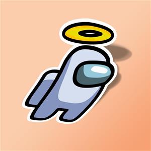 استیکر Among us Angel