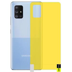 برچسب نانو پشت گوشی Samsung Galaxy A71 مدل فول کاور شفاف آنتی شوک  نیلکین