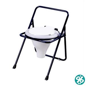 توالت فرنگی تاشو رنگی با قیف برتر