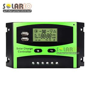کنترل کننده شارژ خورشیدی 60آمپر PWM برند GN