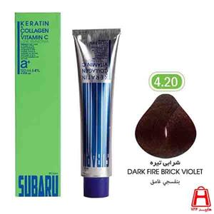 رنگ مو سوبارو کد 4.20