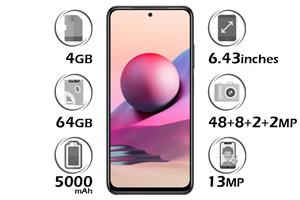 گوشی شیائومی ردمی نوت 10 5G ظرفیت 4/64 گیگابایت