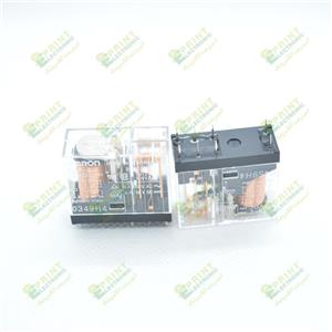 رله 12 ولت شیشه ای 8 پایه 5 آمپر Omron G2R-2-12VDC