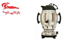 سماور تخم مرغی سه کاره طاووس کد 115-s