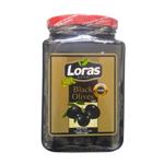 زیتون سیاه لوراس Black olives وزن 1650 گرم