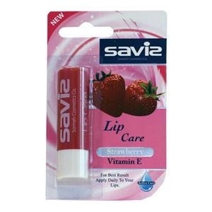 بالم لب مدل Strawberry مقدار 4.5 گرم ساویز Saviz Lip Care 4.5gr 