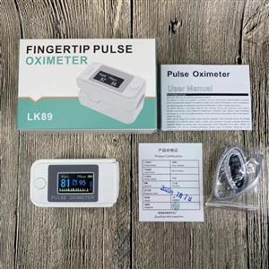 پالس اکسیمتر (LK89 جدید) Fingertip Pulseoximeter با باتری 