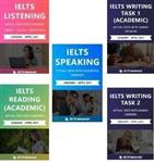 کتاب (IELTS Academic 5 in 1 Combo ( Listening + Speaking + Reading + Writing Task 1+ Task 2) (Jan – April 2021