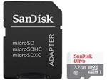 کارت حافظه سن دیسک مدل SanDisk Ultra microSDHC UHS-I Card 32G 100MB/s با آداپتور 