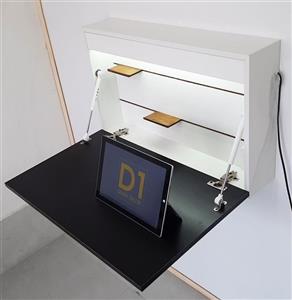 میز تحریر و لپ تاپ دیواری D1