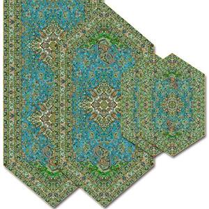 سرویس کامل رومیزی ترمه طرح مهستان کد ۸۱۴