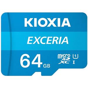 رم میکرو ۶۴گیگ کیوکسیا Kioxia EXCERIA U1 C10 100MB/s + خشاب