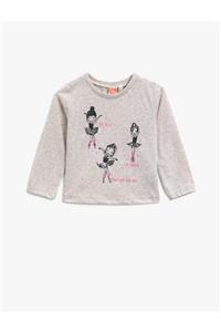 بلوز عروسکی دخترانه کوتون کد: ۱KMG19875OK