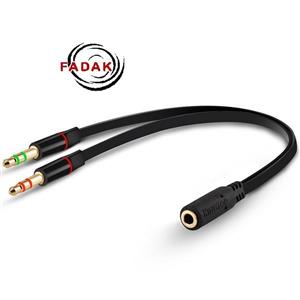 تبدیل 2 به 1 جک 3.5 میلی متری