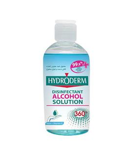 محلول ضد عفونی کننده دست سطوح هیدرودرم حجم 500 میل Hydroderm Disinfectant Alcohol Solution 500ml 