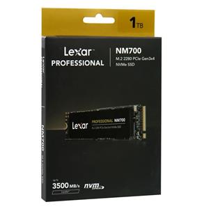 اس اس دی اینترنال لکسار ظرفیت 1 ترابایت مدل NM700 M.2 SSD Lexar Professional NM700 M.2 2280 NVMe 1TB Drive