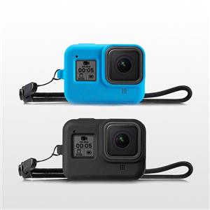 کاور سیلیکونی گوپرو 8 با محافظ لنز GoPro Silicone Cover with lens cover 