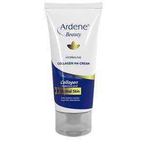کرم مرطوب کننده کلاژن اردن بیوتی مناسب پوست خشک معمولی حجم 50 میل Ardene Beauty Hydraline Collagen HA Cream For Normal Skin 50ml 