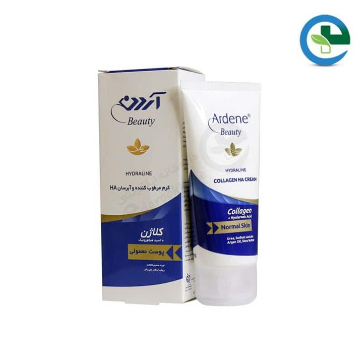 کرم مرطوب کننده محتوی کلاژن پوست خشک آردن 50 گرم