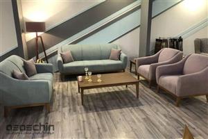 مبل راحتی پیکاسو 7 نفره چوب روس