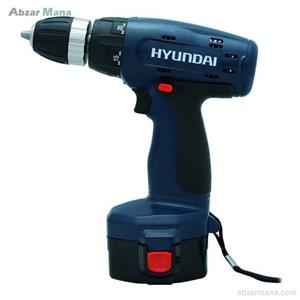 دریل شارژی تک سرعته 14/4 ولت هیوندای مدل HP14N-CD