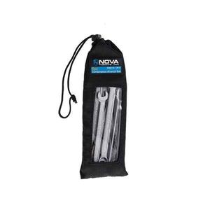 آچار سری 12 عددی یک سر تخت یک سر رینگ نوا مدل NTS1068 Nova NTS-1068 12Pcs Combination Spanner Set