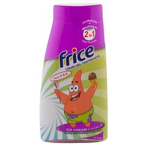 خمیر دندان ژله ای کودک با طعم بستنی فریس 100 گرم