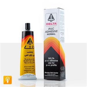 چسب پی وی سی دلتا 100 سی سی