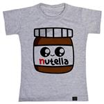 تی شرت دخترانه 27 مدل NUTELLA کد F08