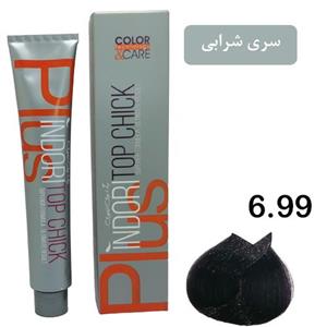 رنگ موی شرابی روشن ایندوری کد 6.99