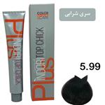 رنگ موی شرابی ایندوری کد 5.99