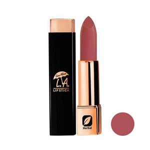 رژلب گیاهی ال ای مدل مات و آبرسان شماره 128 حجم 5 گرم L.A