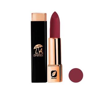 رژلب گیاهی ال ای مدل مات و آبرسان شماره 112 حجم 5 گرم L.A