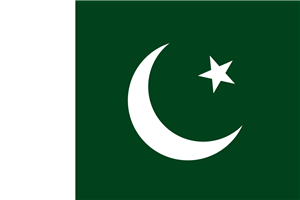 پاکستان-پرچم اهتزاز ساتن 150*90 