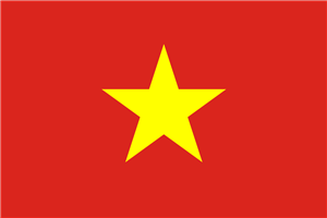 ویتنام-پرچم اهتزاز ساتن 150*90 