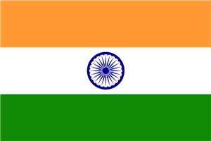 هند-پرچم اهتزاز ساتن 150*90 
