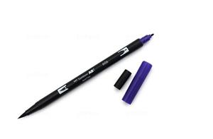 ماژیک براش دو سر تومبو 606 tombow Dual Brush Pen violet