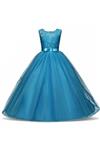 لباس مجلسی دخترانه برند BAHAR TASARIM  رنگ آبی کد ty97803614
