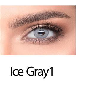 لنز رنگی چشم  خاکستری یخی لاکی لوک مدل Ice Gray 1 