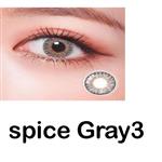 لنز رنگی چشم لاکی لوک طوسی عسلی مدل Spice Gray 3