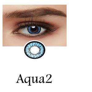 لنز رنگی چشم ابی لاکی لوک مدل Aqua 2 