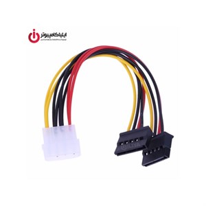 تبدیل برق پاور ماده Molex به دو پورت SATA نر