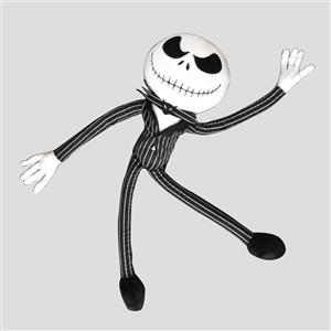 عروسک اسکلتی جک اسکلینگتون مدل Nightmare before Christmas کد Hxa-467d1En