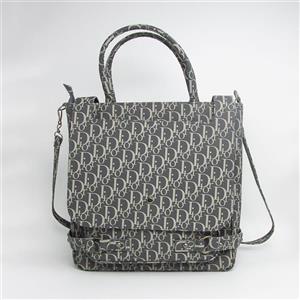 کیف زنانه بزرگ طوسی طرح دیور 8258