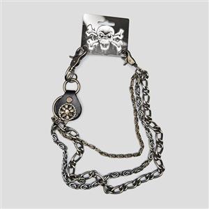 زنجیر شلوار سه رشته اسکلتی کد 66