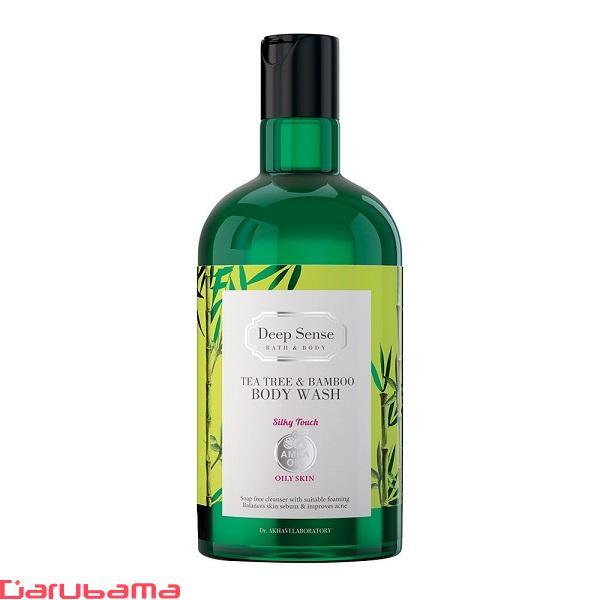 شامپو بدن بامبو و درخت چای دیپ سنس مناسب پوست چرب حجم  400 میل